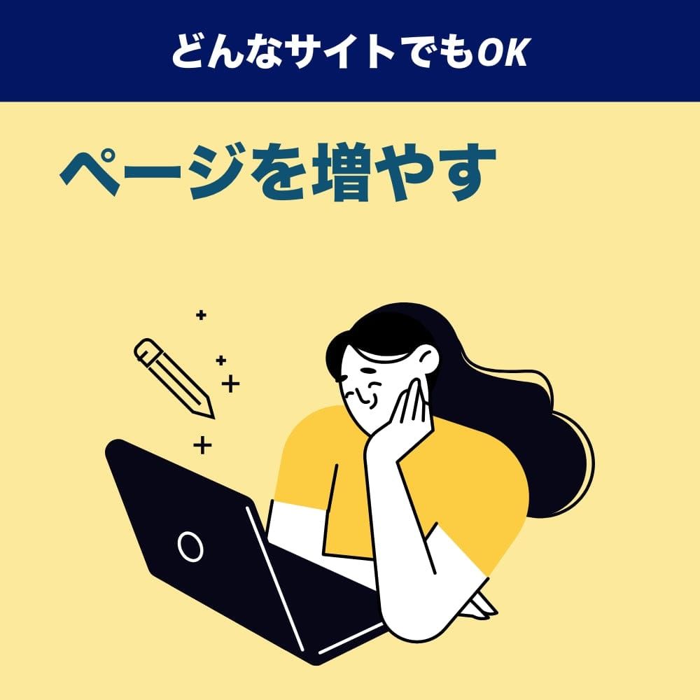 新しいページを1ページ追加したい